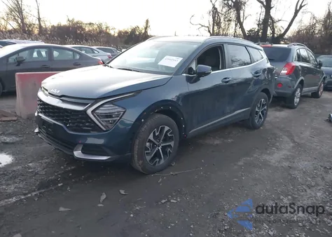 2025 Kia Sportage Hybrid Ex from USA, damaged, VIN KNDPVCDG9S7198662